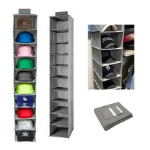 포고앤미 모자정리함 10단 옷장정리 모자걸이 보관함 소품 수납 정리대, 5단