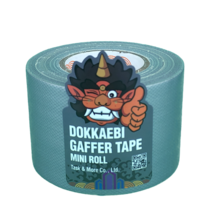 테스크 도깨비 개퍼테이프(GAFFER TAPE) 미니롤 MATT SILVER 무광/형광면테이프, 50mm X 10m, 1개