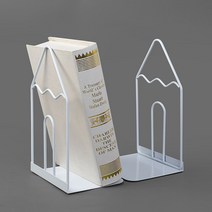 화이트집 L자형 북엔드 책꽂이 책정리 2P세트 HIK-6K, 본상품선택