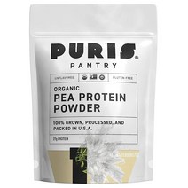 PURIS ® 유기농 완두콩 단백질 분리 파우더 0.9kg