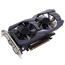 그래픽카드 rtx gtx 채굴용그래픽카드 GTS450 1GB GDDR5 Desktop Computer HD Game Graphics Card PC Gamin, 01 Black