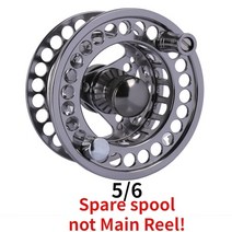 소형전동릴 fishing reel Goture 플라이 낚시 릴 34 56 78 910 2 + 1bb 최대 드래그 8kg 경량 cnc 가공 대형 아버 왼쪽오른쪽 플라이 릴 +, 5 6 예비 스풀, 3, 5 6 Spare spool+3