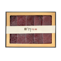 칸육포 촉촉통통 수제 쇠고기 육포 선물세트 + 쇼핑백, 2세트, 300g