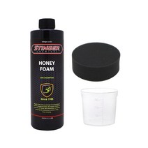 스팅거 허니폼 카샴푸 500ml 세차샴푸 차샴푸 + 계량컵 어플, A-1 허니폼 500ml (계량컵+어플)