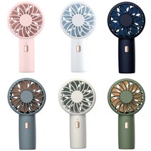 컬러플 타이니 미니 선풍기 핸드선풍기 휴대용 스트랩 키링제공, 웜 그레이