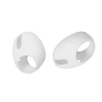 실리콘 이어 버드 이어폰 케이스 플러그 홀더 커버 Apple New Airpods 3/Pro 이어팁 캡 팁 패드 후크 훅, 하얀색_에어팟 3용