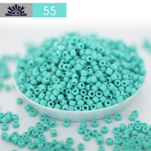 동보 3mm 불투명한 자기구슬 솔리드 물빠짐 없는 토호 비즈 반지, T55 #-3Mm/10G