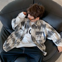 주니어 봄 셔츠 자켓 간지 등교룩 초등 남아 봄외투