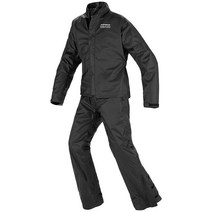 스피디 Spidi 베이직 레인슈트, XL Black