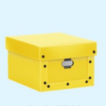 단프라 리빙박스 소형 컬러 노란포장 원룸이사 조립형 택배박스 이사박스 박스몰 포장박스, 흰색