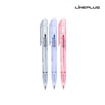 라인플러스 유성펜 abraxas 아브락사스 307 0.7mm X 10개 묶음, 청색