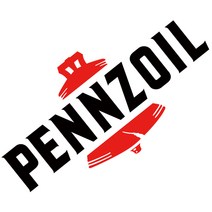 PENNZOIL 펜조오일 차량용 데칼 튜닝 스티커, 1개, 블루(중)