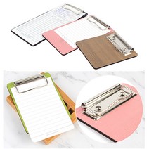 빌지꽂이 미니클립보드 110-갈색 빌지패드 영수증꽂이 영수증철, 핑크, 1개, 200-분홍