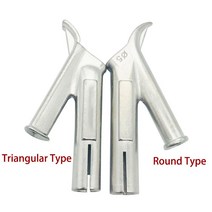 5mm8mm 속도 용접 노즐 플라스틱 비닐 용접기에 대 한 라운드삼각형 용접 팁 Pvc 플라스틱 공기 송풍기에 대 한 1pc, [02] 8mm Triangular Type