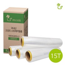 (국산 투명 스트레치필름) 15T 공업용랩 스트레치랩 1박스, 투명랩 15T-350M(B_15)