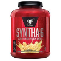 BSN 비에스엔 신타6 유청 단백질 바나나 2.27kg 웨이 프로틴 Syntha-6, 1개