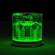태양광경광등 경고 빛 장애물 스트로브 깜박이 LED 농장 크레인 건설 낚시 보트 사이트 등 적합, 03 green_03 기둥 모양