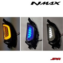 NMAX 윙카 LED 라이트 방향지시등 깜박이 튜닝 21-23년 JPA, 옐로우+화이트