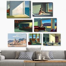에드워드 호퍼 그림 액자 No13~24 프레임 6호(41x32cm), 12. Office in small city
