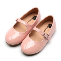 키펀트 여아용 클래식 에나멜 메리제인 구두 K-35
