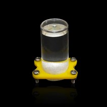 분자모형 사육장 앤트빌 개미키우기 개미집 개미 농장 액세서리 내부 급수기 애완 동물 용품 개미 둥지 작업장 음료 병 개미 집 급수 구역, 노란색, 5x3.8x2.8cm, 협력사