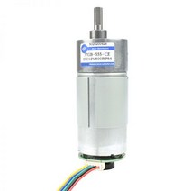 저속 모터 감속 소형 모타 속도 측정 코드 디스크 인코더 포함, 19rpm, 12V_2