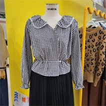 르피타 르피타 DP01 고방체크블라우스 L213UBL905 (9043480)