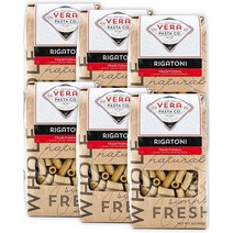 전통 리가토니 파스타 453g x 6팩 Vera Pasta