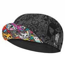 바이크 인사이드 tokidoki 사이클링 캡 그레이 스카프 헤드웨어 mtb 로드 라이딩 모자 프리 사이즈 fts all, 사진 스타일, lxl, 협력사