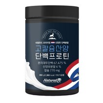 산양유 단백질 분말 네덜란드 고칼슘 산양 유청 프로틴 파우더 분리대두단백질 동물성 식물성 밸런스 헬스 근육 보충제 효능 성인 중년 노인 추천, 1통, 360g