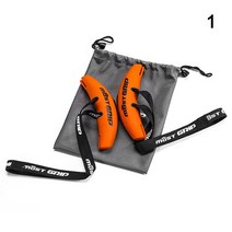 윗몸일으키기기구 복근운동기구 싯업보드 손잡이 피트니스 Tpe 호른 그립 하드 풀업 훈련 장비, 02 Orange