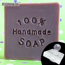 낙관도장 인감도장 만년도장 직인도장 수제도장 100% 아트 글꼴 수제 비누 만들기 스탬프 투명 천연 플렉시, 02 Stamp with handle