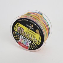 yoshikawa PE-X8 오색 8합사 강력 부드러움 300M 5호-도미노, 5호