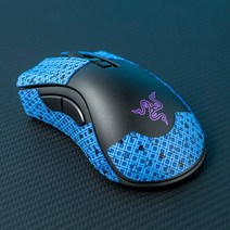 레이저 데스에더 V2 Razer DeathAdder V2 V2X전용 무선 마우스 미끄럼 방지 스티커, Blue