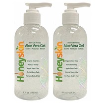 Honeyskin Stem Cell Therapy Aloe Vera Gel 허니스킨 스템 셀 테라피 알로에 베라 젤 236ml 2팩, 2개