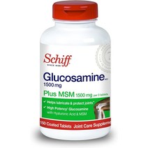 MSM 쉬프 글루코사민 1500mg 영양제직구, [05] 150개6팩