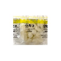 배달 포장용 초밥 생선회 소포장 미니 락교 14g X 100입 X 5팩