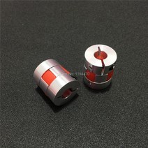 유연한 플럼 커플링 BF 4x8mm D20L25 ~ CNC 스테퍼 모터 샤프트 3D 프린터 커넥터 개입, 한개옵션0