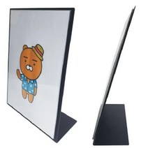 (철재L자스탠드+자석형PETcase) 안내판 가격표 광고판