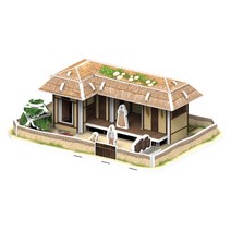 페이퍼락 (3D입체퍼즐) 초가집 (WC706), C 본상품선택, C 1, C 본상품선택