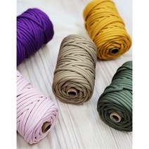 6.5mm 40yard 530g 무광 굵은 폴리에스터 우동끈 로프 우동실, No.37