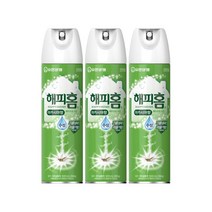유한양행 해피홈 에어로솔 수성 500ml 아카시아향x3