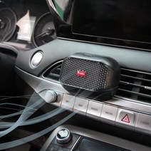 차량 히터 에어컨 탈취 냄새 제거 공기청정기 블랙