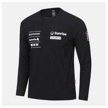 데상트 SWISS SKI 인스파이어드 긴팔 래쉬가드 SP223ETL58BLK 583147