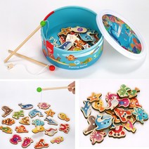 집중력발달 20종 물고기 자석 아기낚시놀이 어린이병원 낚시게임