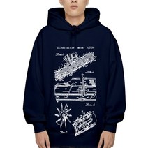 한국관리기 미니관리 콤바인결합 수확기 블레이드 까마귀 후드 농장 장비 농업 옥수수 인쇄 남성 겉옷, 08 Navy Blue_01 XS