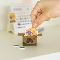 카카오프렌즈 춘식이 박스점착 마커 메모지 포스트잇