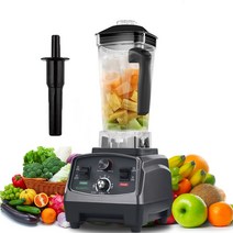 스마트 초고속 고정 블렌더 주방 푸드프로세서 믹서기 2200W 블랙, T5200