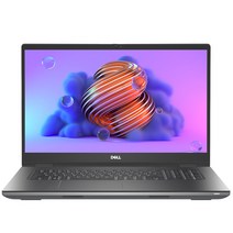 [Dell] 프리시전 M7770 i9-12950HX A5500 노트북 전문가용 고성능 RTX 포토샵 일러스트 AI 캐드, WIN10 Pro, 32GB, 1TB, i9 12950HX, SILVER