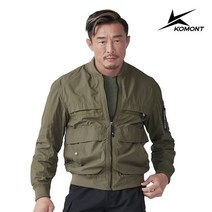 코몽트 항공점퍼카키